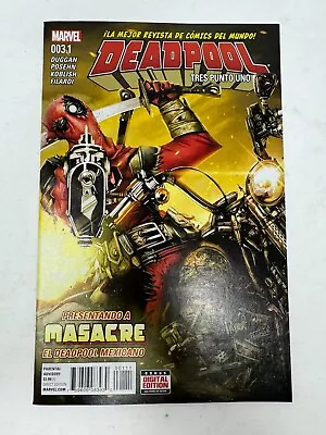 Buy Marvel Comics Deadpool #3.1 2016 All Spanish First App Masacre Mexican Deadpool • 3.99£