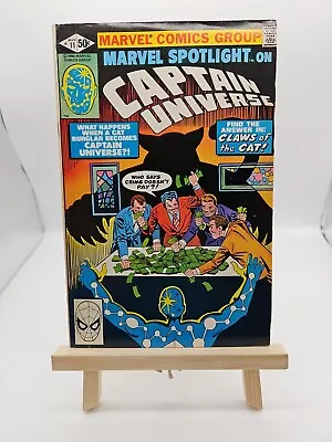 Buy Marvel Spotlight #11: Vol.2, Captain Universe, Marvel Comics, Bronze Age (1981) • 4.95£