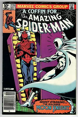 Buy The Amazing Spider-Man # 220  (6.5)  Marvel  9/1981 Early Moon Knight App. 50c • 8.93£