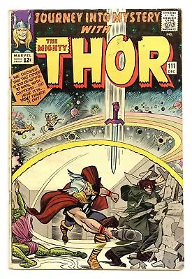 Buy Thor Journey Into Mystery #111 PR 0.5 1964 • 11.26£