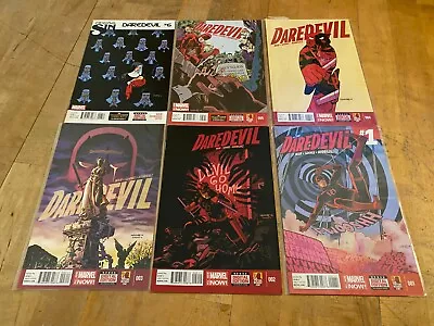 Buy Daredevil #1 - #9 Full Set (mark Waid - Marvel Comics - 2014) • 15£