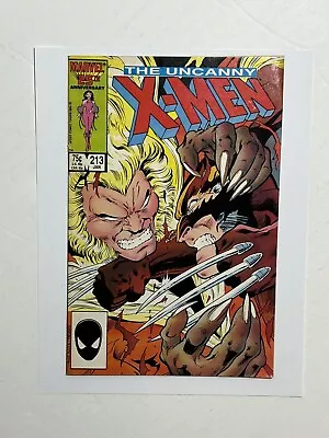 Buy UNCANNY X-MEN #213 (VF) • 1st Mr Sinister Cameo • Wolverine Vs Sabertooth • 1987 • 14.76£
