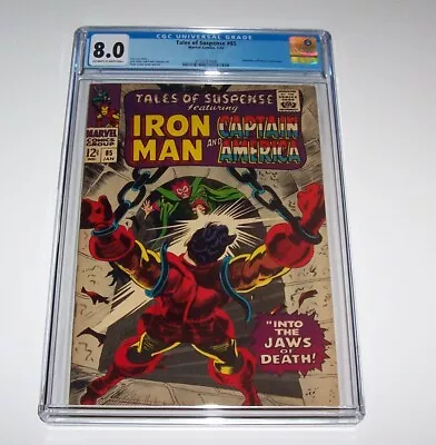 Buy Tales Of Suspense #85 - Marvel 1967 Silver Age Issue - CGC VF 8.0 - (Mandarin) • 116.49£