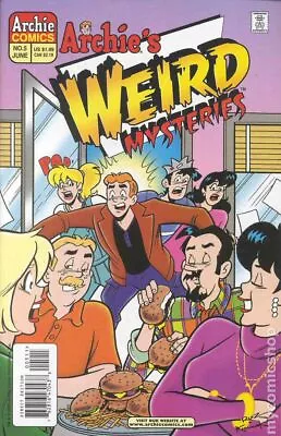 Buy Archie's Weird Mysteries #5 NM- 9.2 2000 Stock Image • 12.81£