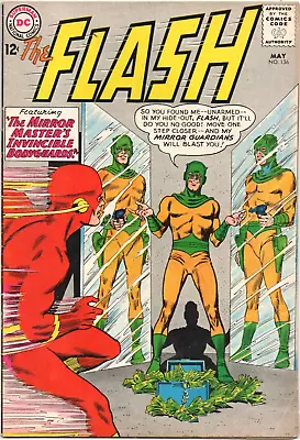 Buy The Flash #136 May 1963 Silver Age DC Comic Book 7.0 FN/VF • 58.25£
