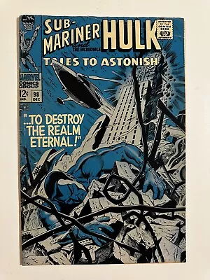 Buy Tales To Astonish #98 1st App Lord Seth Marvel Comics 1967 G • 11.65£
