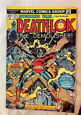 Buy Astonishing Tales #25 First 1st Deathlok Appearance Marvel 1974 VF- Condition • 62.09£