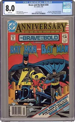 Buy Brave And The Bold #200 CGC 8.0 1983 4087346019 1st Batman And The Outsiders • 73.78£