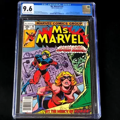 Buy Ms. Marvel #19 (1978) 💥 CGC 9.6 NM+ 💥 Origin Retold! Chris Claremont Comic • 92.58£