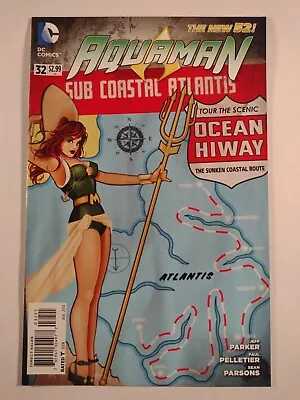 Buy Aquaman #32 - Cover B - DC Comics - 2014 - New 52 - Mera Bombshell • 1.86£