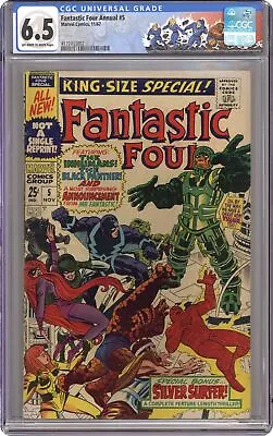 Buy Fantastic Four Annual #5 CGC 6.5 1967 4172433002 • 74.55£