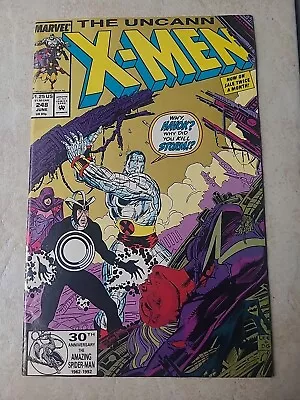 Buy Uncanny X-Men #248. Gold Variant.  Jim Lee Cover • 9.32£