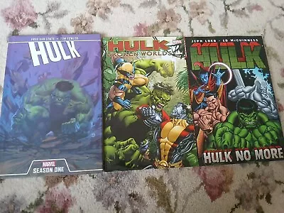 Buy Hulk 3x Graphic Novel Bundle • 14£