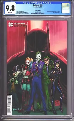 Buy BATMAN #89 CGC 9.8 (2020) 3rd Print - 1ST APPEARANCE OF PUNCHLINE IN CAMEO • 45£