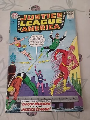 Buy Justice  League Of America 24 DC Comics 1963 Fine 6.0 Kanja Ro • 50£