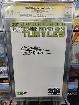 Buy Tmnt 30th Anniversary Special (2014) - Cgc Grade 9.9 - Eastman Signed & Sketch! • 233.40£