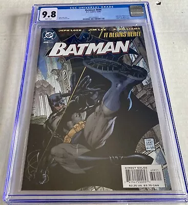 Buy 2002 Batman #608-CGC 9.8 HUSH By Jim Lee Begins • 69.86£