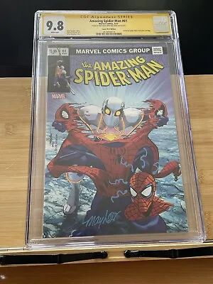 Buy Amazing Spider-Man 61 CGC 9.8 SIGNED/SKETCHED COMIC MINT EDITION (106) • 400£