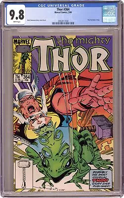 Buy Thor #364 CGC 9.8 1986 3992817008 1st App. Throg (Frog Thor) • 225.22£