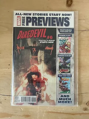 Buy Marvel New Stories/road To Civil War Ii Previews #1 6/2016 Daredevil Spider-man • 14.95£