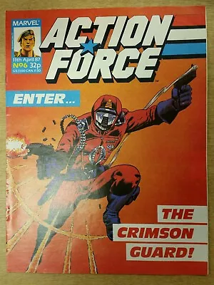 Buy Action Force #6 11th April 1987 Marvel Comics British Weekly ^ • 9.99£