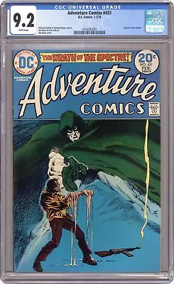 Buy Adventure Comics #431 CGC 9.2 1974 4254343001 • 120.37£