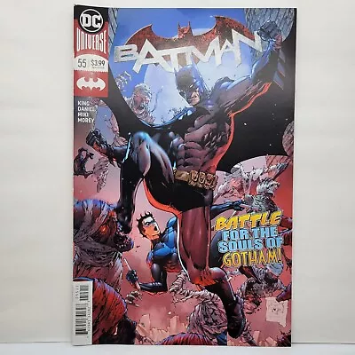 Buy Batman Vol 3 #55 Cover A Regular Tony S Daniel Cover 2018 DC Comics Tom King • 1.10£