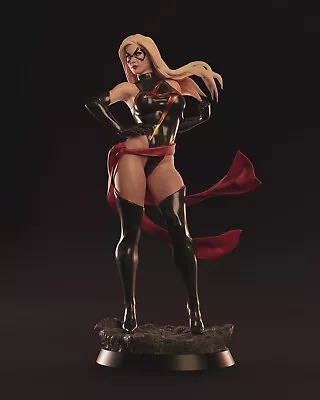 Buy MS Marvel Statue Marvel Statue Sexy Carol Denvers Marvel Gift Figure Pre-Order • 169.44£