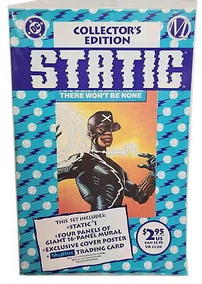 Buy Static #1 Collector's Edition Sealed | 1993 | DC Comics | English | SPK • 11.82£