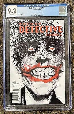 Buy DETECTIVE COMICS #880- CGC 9.2 - Iconic Jock Joker Cover - Newsstand - RARE! • 350.09£