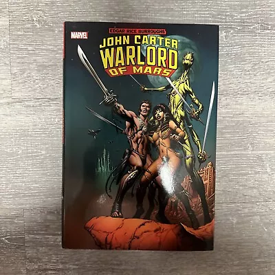 Buy John Carter, Warlord Of Mars Omnibus Marvel OOP HC Comics #1-28 Annuals #1-3 • 135.91£