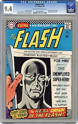 Buy Flash #167 CGC 9.4 1967 0771057001 • 182.50£