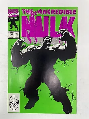 Buy Incredible Hulk #377 1st Appearance Professor Hulk Marvel Comics 1991 MCU • 10.09£