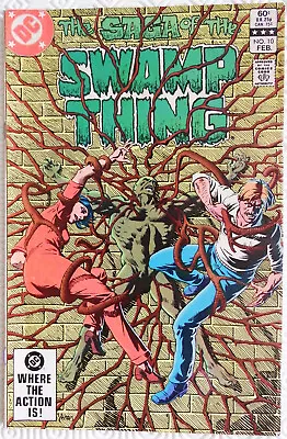 Buy DC Comics Saga Of The Swamp Thing #10 (1983) 1st Print F+ • 8.99£