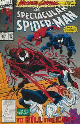 Buy Spectacular Spider-Man, The #201 FN; Marvel | Maximum Carnage 5 - We Combine Shi • 11.64£