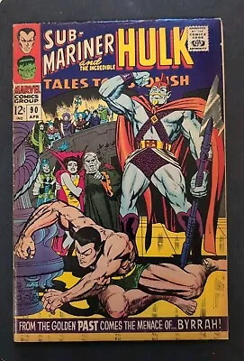 Buy Tales To Astonish #90 Marvel Comics 1966 Stan Lee Very  Fine Namor Hulk • 62.13£