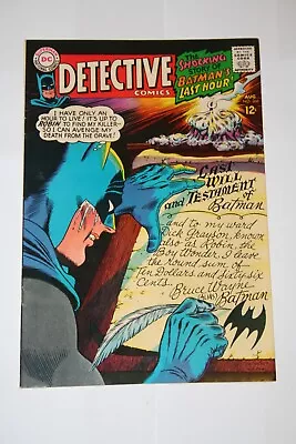 Buy Detective Comics #366! 1967 DC! Batman! Infantino! Nice Copy! • 15.52£