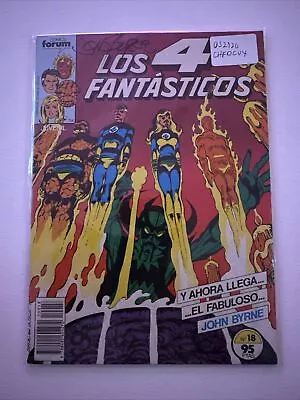 Buy Los 4 Fantasticos Comic Issue No. 18. Mint Condition And SIGNED BY JOHN BYRNE • 24.95£