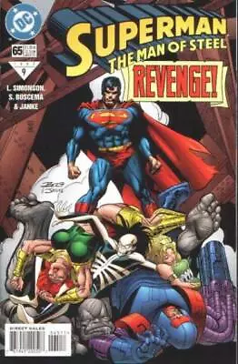 Buy Superman The Man Of Steel (1991) #  65 (9.0 VFNM) Superman Revenge Squad 1997 • 4.05£