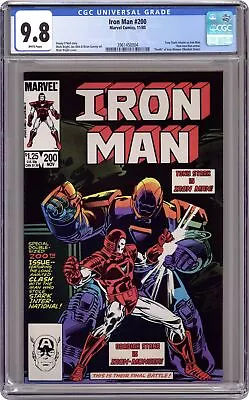 Buy Iron Man #200 CGC 9.8 1985 3961450004 • 178.62£