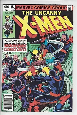 Buy Uncanny X-Men #133 NM (9.2) 1980 - Amazing Byrne Wolverine Solo Book - Newsstand • 155.32£