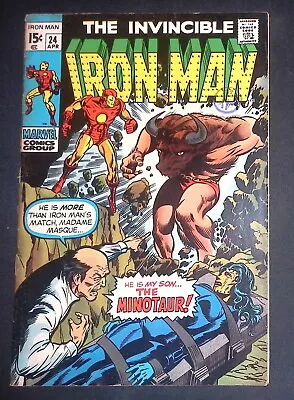 Buy Iron Man #24 Bronze Age Marvel Comics VG/F • 13.99£