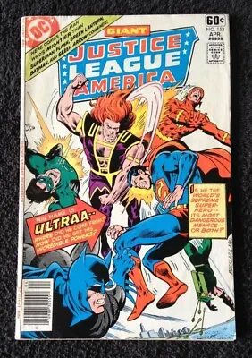 Buy *KEY COMIC* Giant JUSTICE LEAGUE OF AMERICA #153 1st App Of ULTRAA (DC 1978) JLA • 9.32£