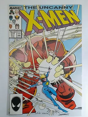 Buy 1987 X-Men Uncanny 217 NM. Dazzler Vs Juggernaut. Marvel Comics • 16.78£