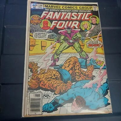 Buy Fantastic Four #206 Nova And Powerhouse Skrulls App Marvel Comics 1979 FN Bronze • 3.88£