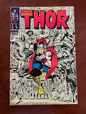 Buy Thor #154, Marvel (1968) ~VG/FN (5.0) - 1st App Mangog! • 34.91£