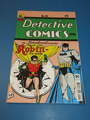 Buy Detective Comics #38 Facsimile Reprint 1st Robin Batman NM Gem Wow • 3.79£