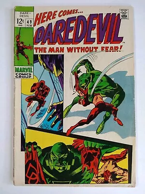 Buy Marvel Comics Daredevil #49 1st Appearance Starr Saxon; Stan Lee FN/VF 7.0 • 20.96£