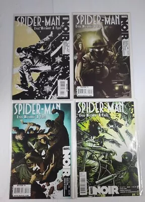 Buy Spider-Man Noir Eyes Without A Face #1-4 Complete Set Marvel Bagged & Boarded • 81.54£