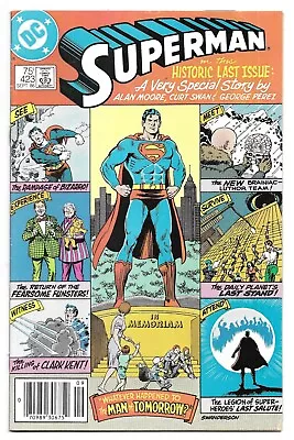 Buy Superman #423 & Action #583 - 2 Part Last Original Superman Story Alan Moore • 23.30£